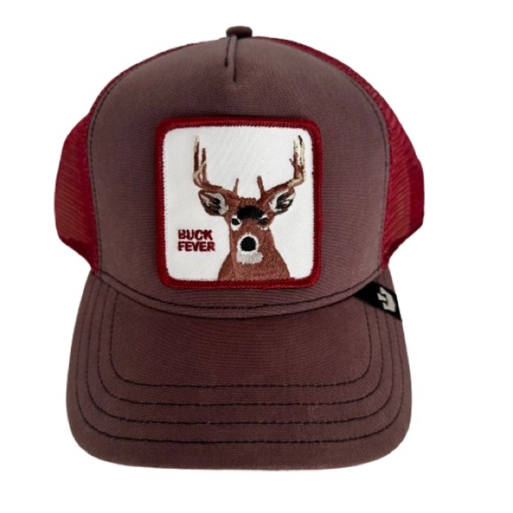 NWOT Goorin Bros Buck Fever Animal Farm snapback trucker hat one size fits most